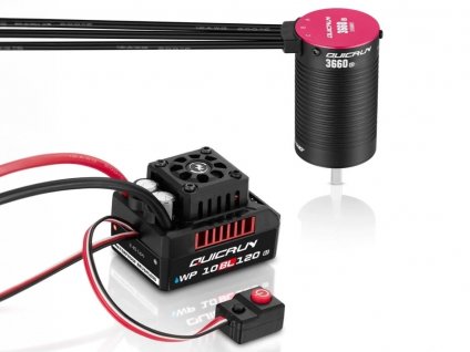 Střídavý set Hobbywing QuicRun WP 10BL120 G2 + 3660SL 3150KV