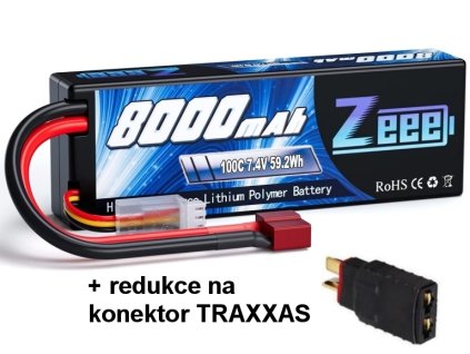 Baterie Zeee Zeee 8000mAh 100C 7.4V