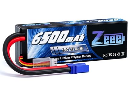 Baterie Zeee Li-Pol 6500mAh 120C 7.4V