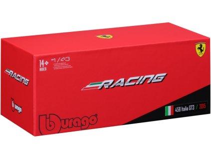 Bburago Ferrari FXX-K EVO 2017 1:43 bílo-černá