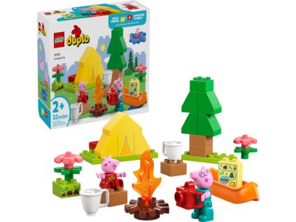 LEGO DUPLO - Prasátko Peppa - Táboření