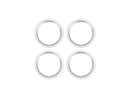 Traxxas kroužek Beadlock hliníkový stříbrný (4)