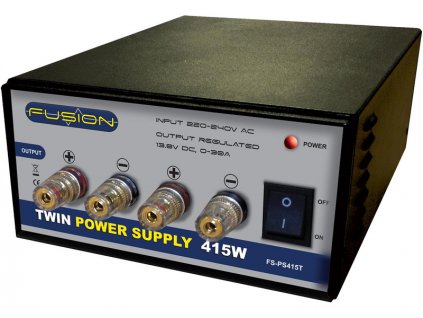 FUSION TWIN POWER SUPPLY 415W 230V/13.8V 30A