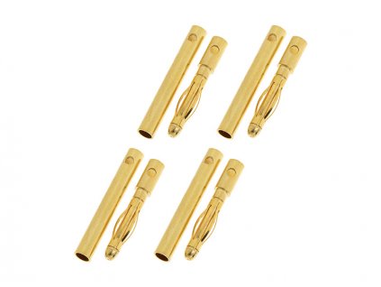 Konektor Gold 2.0mm (2x samec a samice)