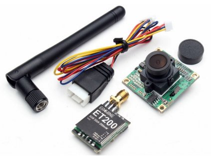 EACHINE CCD 700TVL 148° CAMERA + 5.8GHz 200mW TRANSMITTER