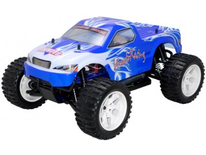 RC auto Himoto Monster Truck EMXT-1 4WD RTR 1:10 (modra)