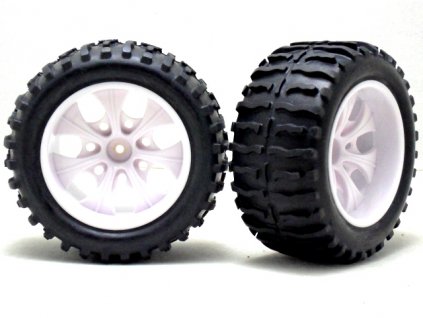 HIMOTO MONSTER TRUCK KOLA WHITE 1:10 (2ks)