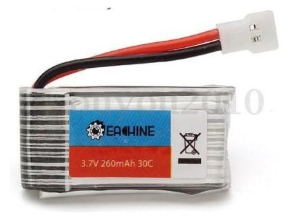 EACHINE H8 MINI - baterie Lipol 260mAh 30C 3.7V