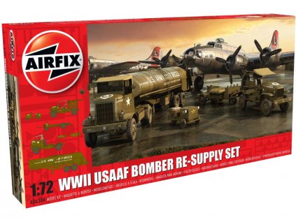 Classic Kit diorama USAAF 8TH Airforce Bomber Resupply Set (1:72)