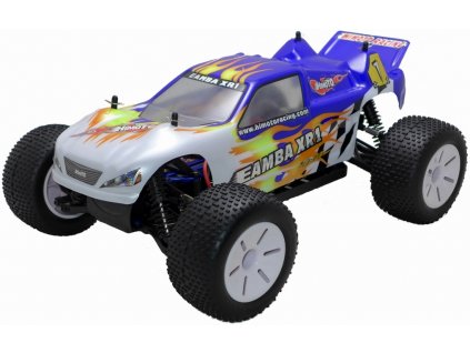 RC auto Himoto Truggy Eamba XR1 4WD RTR 1:10 (modra)