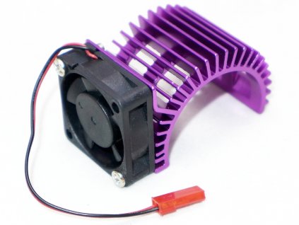 HLINÍKOVÝ CHLADIČ MOTORU S VENTILÁTOREM