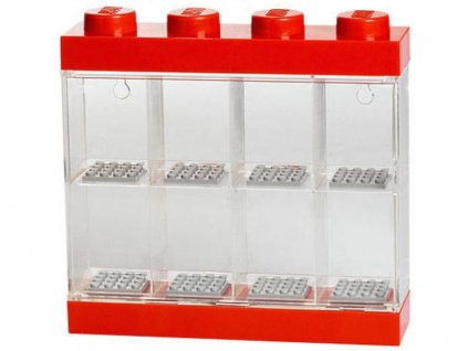 LEGO sběratelská skříňka malá - červená