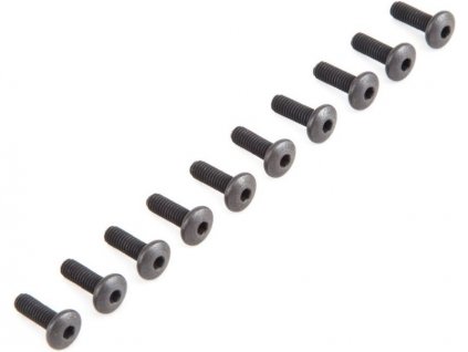 Losi: Šroub Button Head M4 x 12mm (10)