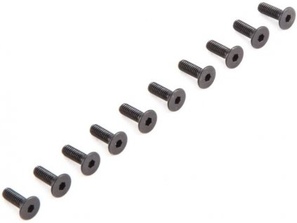 Losi: Šroub Flat Head M2.5 x 8mm (10)