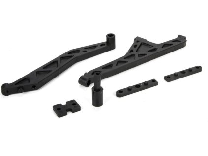 MTXL: Příčky šasi přední/zadní, vložka centr. dif.