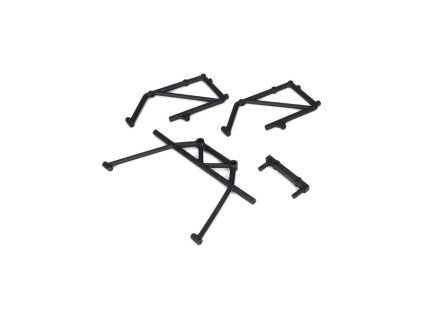 5IVE-T: Držáky zadní části ochranného rámu (4)