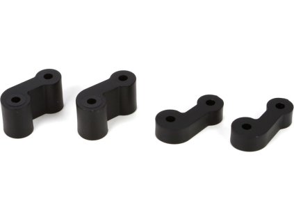 TLR 8ight 3.0: Podložka křídla 6mm a 12mm (2+2)