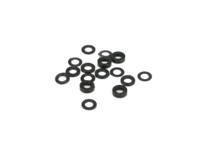 TLR 22: Sada podložek pod pístnici tlumiče 3.5mm