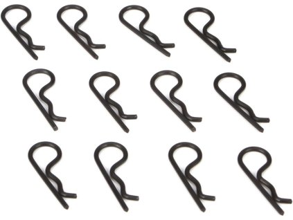 TLR 22: Sponky karosérie černé (12)