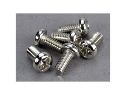 Šroub křížový půlkulatá hlava zink. M3x6mm (6)