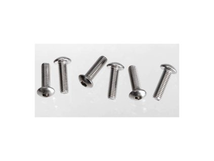 Šroub imbus půlkulatá hlava M3x10mm nerez (6)