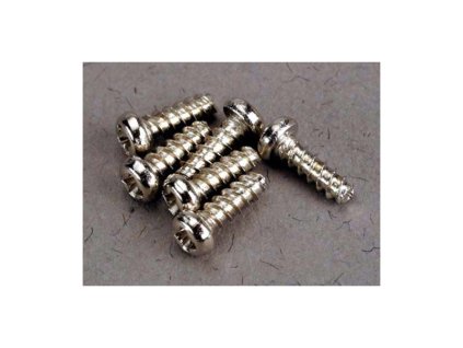 Vrut křížový půlkulatá hlava zink. 2x6mm (6)