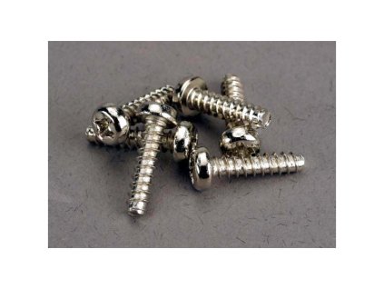 Vrut křížový půlkulatá hlava zink. 3x12mm (6)