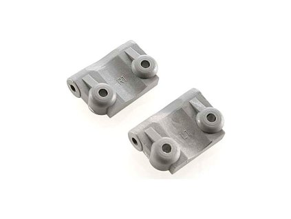 Traxxas - závěsy zadních ramen +/- 1° šedé