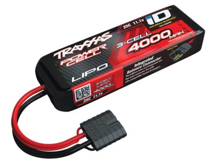 TRAXXAS ID LIPOL 4000mAH 25C 11.1V