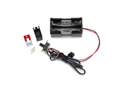 Traxxas - pouzdro baterií 4AA s vypínačem