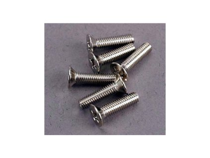 Šroub křížový zápuštěná hlava zink. M3x12mm (6)