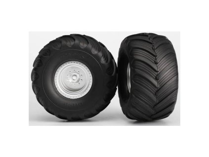 Kolo zadní Monster Jam, stříbrný disk (2)