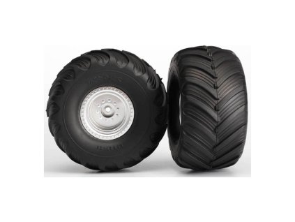 Kolo univ. Monster Jam, stříbrný disk (2)