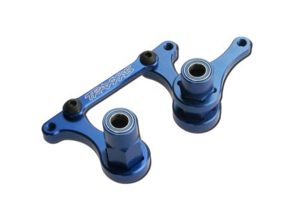 Traxxas - páky řízení hliníkové modré