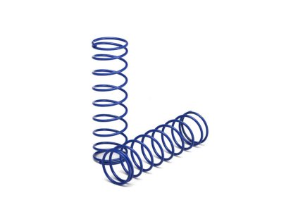 Pružina tlumiče přední modrá (2)