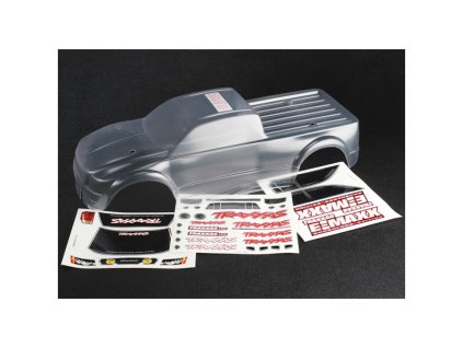 E-Maxx BL - karosérie nenabarvená, samolepky