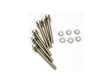 Šroub imbus válcová hlava s podložkou M3x28mm (6)