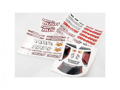 Nitro Rustler - samolepky