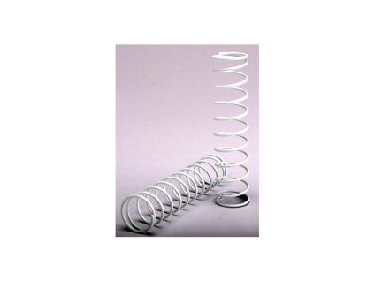 Pružina tlumiče zadní bílá (2)