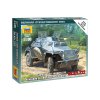 Zvezda Easy Kit Sd.Kfz.222 Armored Car (1:100)