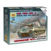 Zvezda Easy Kit King Tiger Ausf. B - German heavy tank  (1:100)