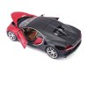 Bburago 1:18 Plus Bugatti Chiron červeno/černá