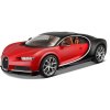 Bburago 1:18 Plus Bugatti Chiron červeno/černá