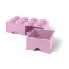 LEGO storage box with drawers 250x500x180mm - black