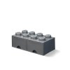 LEGO storage box with drawers 250x500x180mm - black