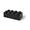LEGO storage box with drawers 250x500x180mm - gray