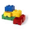 LEGO storage box with drawers 250x500x180mm - gray