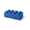 LEGO storage box with drawers 250x500x180mm - gray