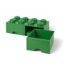 LEGO storage box with drawers 250x500x180mm - aqua