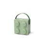 LEGO Box with Handle 166x165x117mm - Green Army